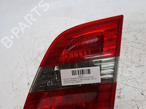 Used Right tailgate light MERCEDES-BENZ B-CLASS Sports Tourer (W245) B 200 CDI (245.208) (140 hp) 27672718