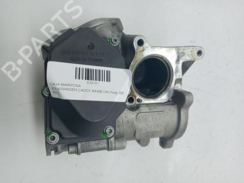 Spjældhus VW CADDY III MPV (2KB, 2KJ, 2CB, 2CJ) 1.9 TDI (105 hp) 23365023