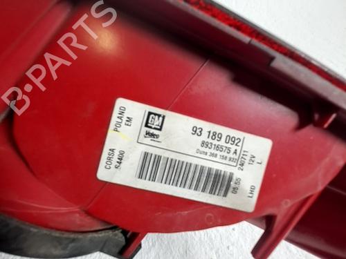 Used Left taillight OPEL CORSA D (S07) 1.4 (L08, L68) (90 hp) 29557885