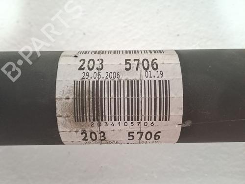Driveshaft MERCEDES-BENZ C-CLASS (W203) C 180 Kompressor (203.046) | BP23978200M37