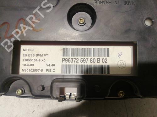 Used Instrument cluster CITROËN XSARA Coupe (N0) 1.6 i (88 hp) 26168715