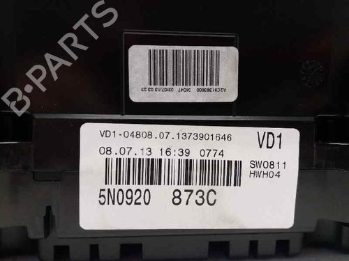 Instrument cluster VW TIGUAN (5N_) 1.4 TSI | BP23649998C47 