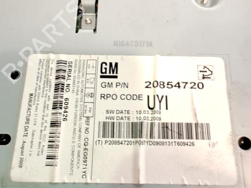 Radio CHEVROLET CRUZE (J300) 2.0 CDI | BP32107162E6