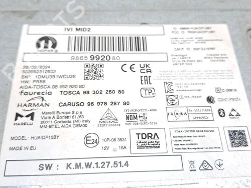 Electronic module PEUGEOT EXPERT Van (V_) 1.5 BlueHDi 120 | BP28182349M83 