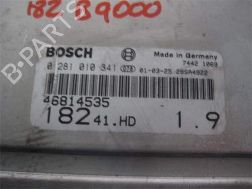 Engine control unit (ECU) FIAT BRAVO I (182_) 1.9 TD 100 S (182.AF) | BP25915632M57 