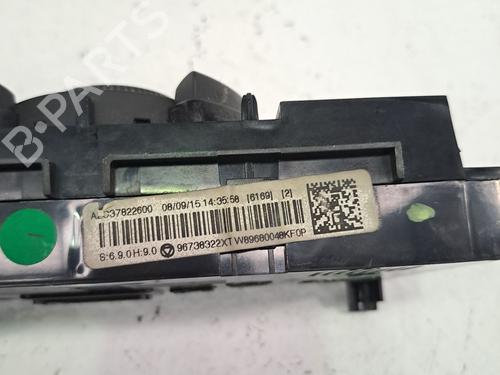 Climate control PEUGEOT 3008 I MPV (0U_) 1.6 BlueHDi 120 | BP27463935I5 
