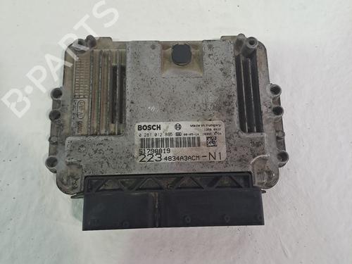 Used Engine control unit (ECU) FIAT DOBLO Box Body/MPV (223_) 1.9 JTD (105 hp) 26315354