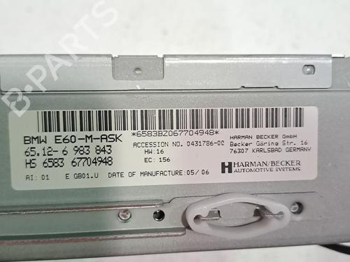 Radio BMW 5 (E60) 520 d | BP24608456E6 