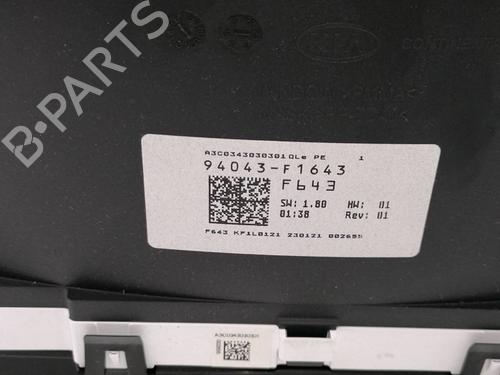 Instrument cluster KIA SPORTAGE IV (QL, QLE) 1.7 CRDi | BP23384440C47 