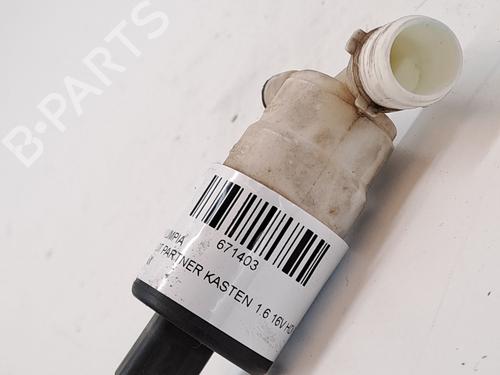 Washer pump PEUGEOT PARTNER Box Body/MPV 1.6 HDi 16V | BP26921405E24 