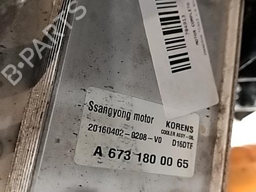 Engine SSANGYONG TIVOLI 1.6 XDi 160 | BP31328564M1 