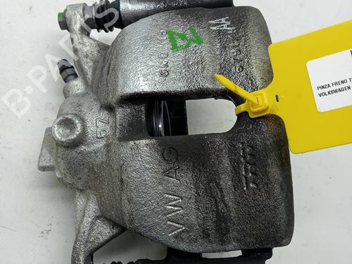 Venstre bremsekaliber bag VW T-ROC (A11, D11) 1.6 TDI (115 hp) 23347371