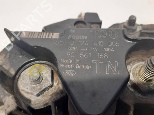 Alternator OPEL ZAFIRA A MPV (T98) 1.6 16V (F75) | BP25988101M7 