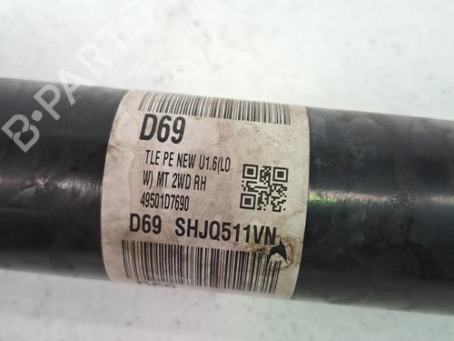 Right front driveshaft HYUNDAI TUCSON (TL, TLE) 1.6 CRDi | BP26233580M39 