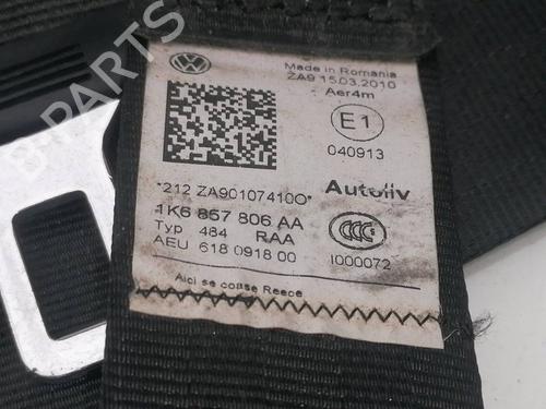 Used Rear right seatbelt VW GOLF VI (5K1) 2.0 GTi (210 hp) 23421253