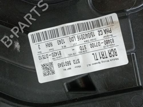 Rear right window mechanism HYUNDAI ix35 (LM, EL, ELH) 1.7 CRDi | BP24444916C25 
