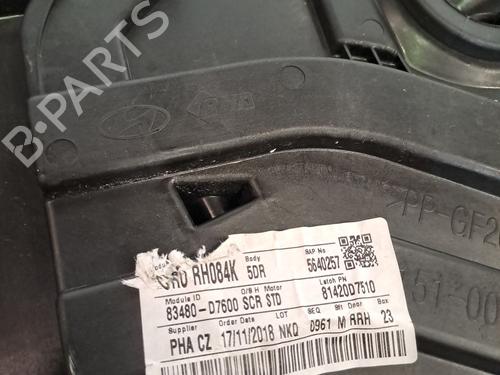 Rear right window mechanism HYUNDAI TUCSON (TL, TLE) 1.6 CRDi | BP26381788C25 