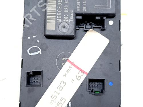 Used Electronic module MERCEDES-BENZ C-CLASS (W203) C 200 Kompressor (203.045) (163 hp) 32281522