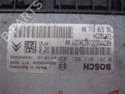 Engine control unit (ECU) PEUGEOT 406 (8B) 2.0 HDI 90 | BP25459829M57 