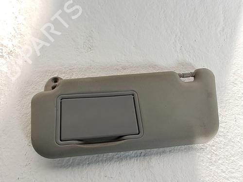 Used Left sun visor TOYOTA YARIS (_P13_) 1.5 Hybrid (NHP130_, NHP130) (101 hp) 30921348