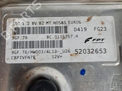 Used Engine control unit (ECU) FIAT 500 (312_) 1.2 (312AXA1A) (69 hp) 29558846
