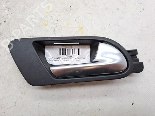 Used Front right interior door handle VW TIGUAN (5N_) 1.4 TSI 4motion (150 hp) 23359838