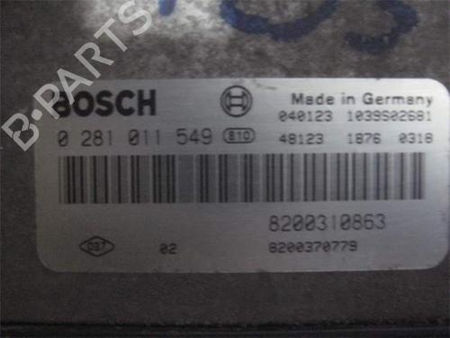 Engine control unit (ECU) RENAULT MEGANE II Estate (KM0/1_) 1.9 dCi (KMRG, KM1G, KM0G, KM2C) | BP25465776M57 