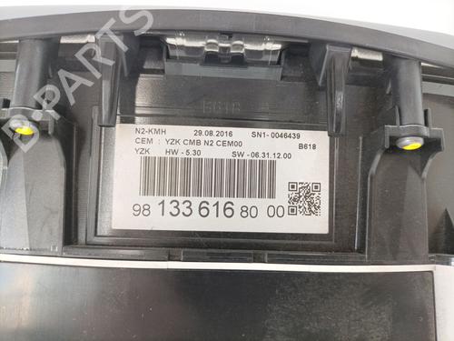 Instrument cluster CITROËN C3 III (SX) 1.2 THP 110 (SXHNPS, SXHNZT, SXHNZ6) | BP27891549C47 