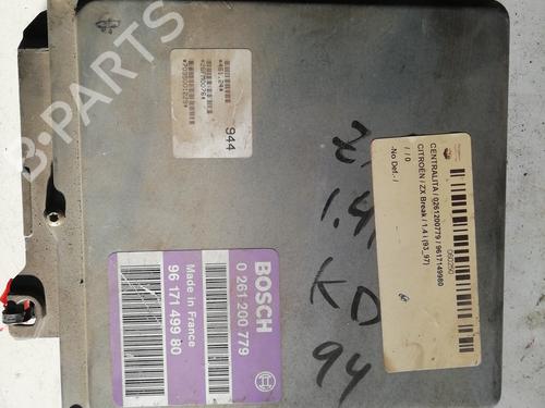 Used Engine control unit (ECU) CITROËN ZX (N2) 1.9 D (68 hp) 25458249