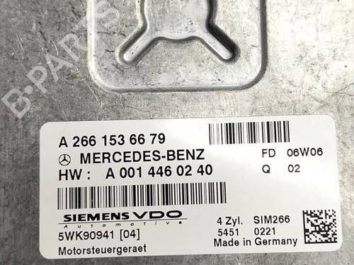 Engine control unit (ECU) MERCEDES-BENZ A-CLASS (W169) A 170 (169.032, 169.332) | BP36407733M57 - Image 2
