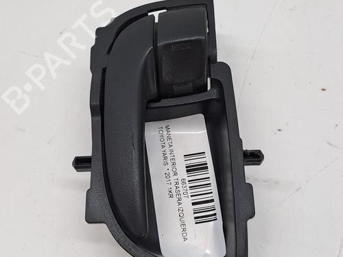 Used Rear left interior door handle TOYOTA YARIS (_P13_) 1.0 (KSP130_, KSP130) (69 hp) 26950577