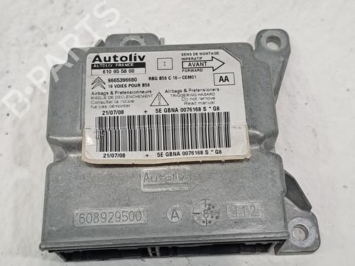 Kollisjonspute styreenhet CITROËN C4 Grand Picasso I (UA_) 1.6 VTi 120 (120 hp) 24587576