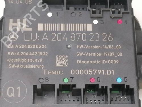 Electronic module MERCEDES-BENZ C-CLASS (W204) C 220 CDI (204.008) | BP23288827M83 