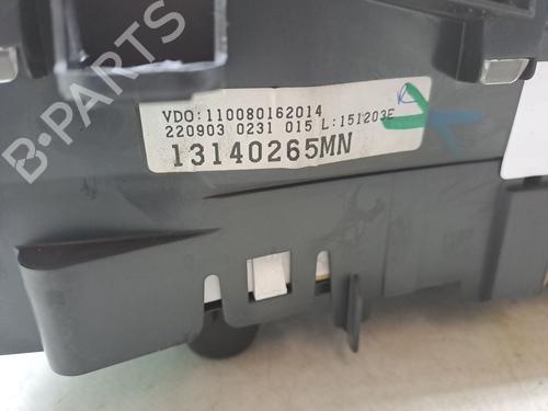 Instrument cluster OPEL MERIVA A MPV (X03) 1.7 DTI (E75) | BP23362799C47 