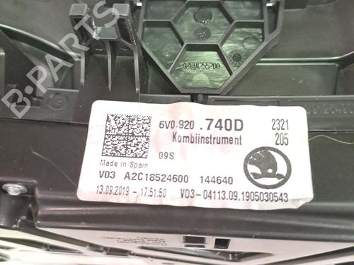 Instrument cluster SKODA FABIA III (NJ3) 1.0 TSI | BP28072925C47 