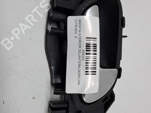 Used Front right interior door handle CITROËN C3 II (SC_) 1.2 VTi 82 (82 hp) 23944748