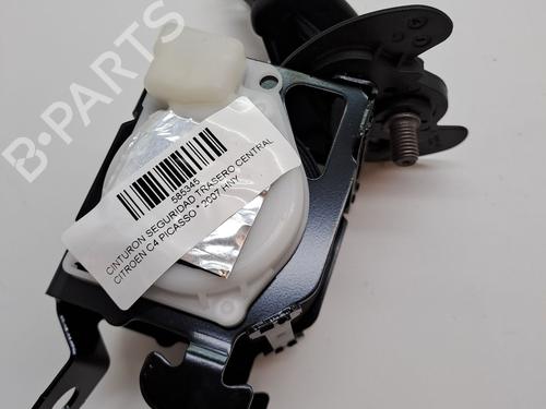 Used Rear center seatbelt CITROËN C4 II (NC_) 1.2 THP 130 (NCHNYM, NCHNYT) (130 hp) 23376382