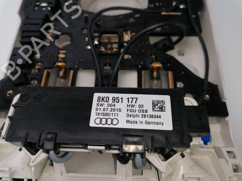 Interior roof light AUDI A4 B8 Avant (8K5) 2.0 TDI quattro | BP23380361I8 
