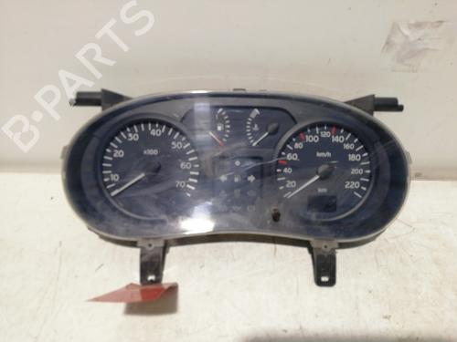 Used Instrument cluster RENAULT CLIO I (B/C57_, 5/357_) 1.2 (5/357Y, 5/357K) (58 hp) 25988935