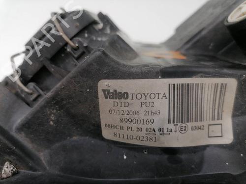 Used Right headlight TOYOTA COROLLA (_E12_) 2.0 D-4D (CDE120R, CDE120L_) (110 hp) 23940185