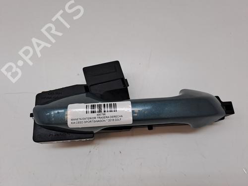 Used Rear right exterior door handle KIA CEED (CD) 1.0 T-GDI MHEV (120 hp) 23285873