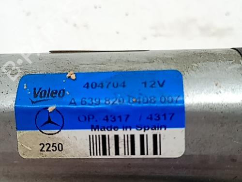 Used Rear wiper motor MERCEDES-BENZ VITO Bus (W639) 111 CDI (639.701, 639.703, 639.705) (116 hp) 30050204