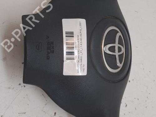Used Driver airbag TOYOTA YARIS (_P1_) 1.4 D-4D (NLP10_, NLP10R) (75 hp) 28163843