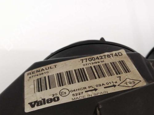 Left headlight RENAULT MEGANE I (BA0/1_) 1.9 dTi (BA08, BA0N) | BP23385932C28 