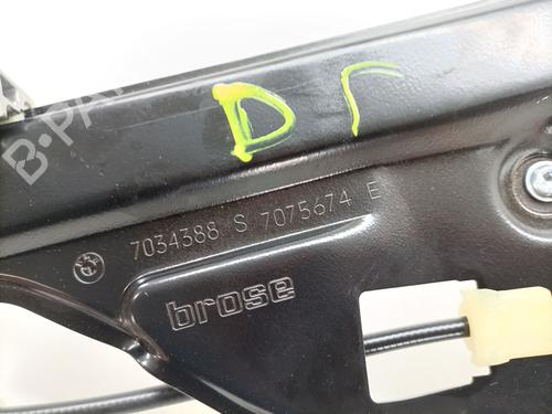 Rudehejsemekanisme Højre bagtil BMW 5 (E60) 530 d | BP27174955C25 