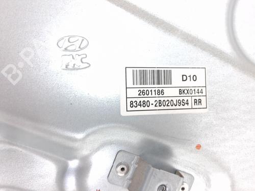 Rear right window mechanism HYUNDAI SANTA FÉ II (CM) 2.2 CRDi 4x4 | BP29179409C25 