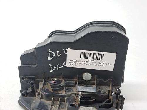 Used Front right lock BMW X3 (E83) 2.0 sd (177 hp) 23370293