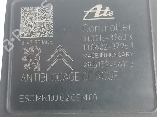 Módulo de ABS Módulo de ABS PEUGEOT 208 Hatchback Van (CR_) 1.4 HDi 68 (CR8HR0) (68 hp) 39741710 39741710