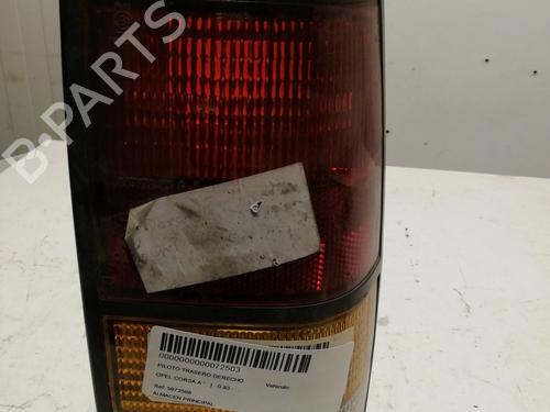 Used Right taillight OPEL CORSA B (S93) 1.2 i 16V (F08, F68, M68) (65 hp) 25915563