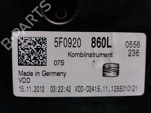 Instrument cluster SEAT LEON (5F1) 1.6 TDI | BP23385538C47 